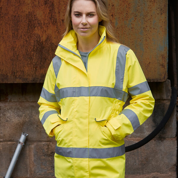 Yoko Ladies Hi-Vis Executive Jacket Thumbnail