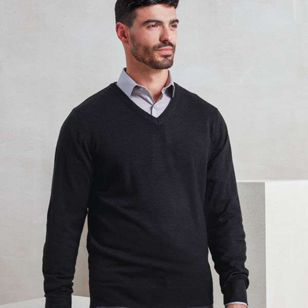 Premier Essential Acrylic V Neck Sweater Thumbnail