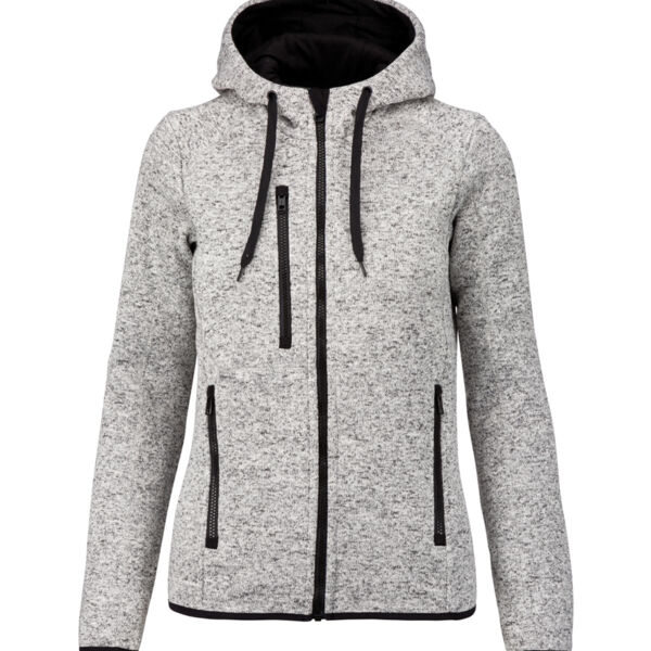 Proact Ladies Heather Hooded Jacket Thumbnail
